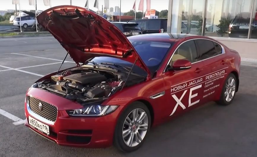 Диагностика Jaguar XE